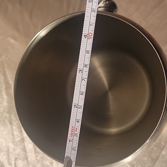 Towle Retro Stainless Steel Ice Bucket Silver Barware Wedding Gift - Picture 8 of 9